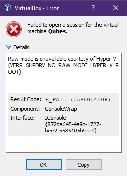 Disable Hyper-V under Windows 10
